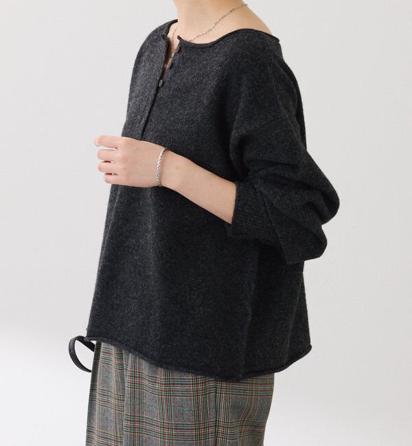  「2WAYヘンリーネックニット」|ニット・セーター|