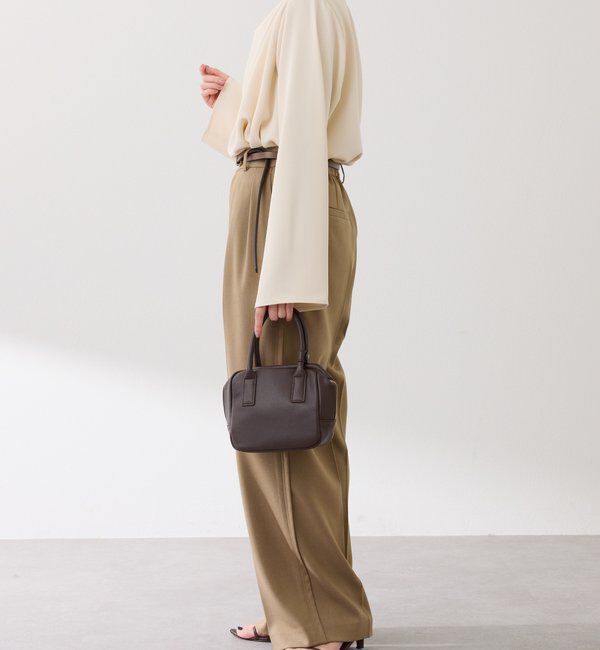  「フロントドレープブラウス」|シャツ・ブラウス|