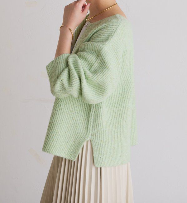  「ラメノット2WAYニット」|ニット・セーター|