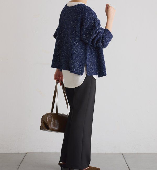  「ラメノット2WAYニット」|ニット・セーター|