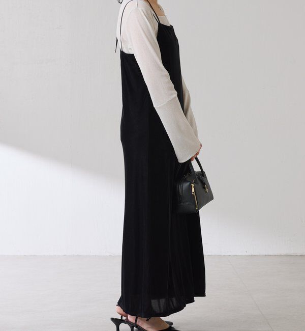  「シアーラメリブスクエアカットソー」|Tシャツ・カットソー|