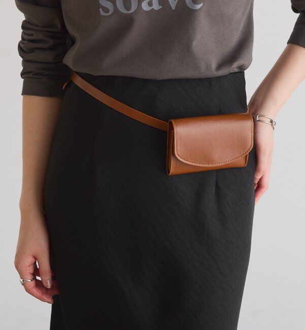  「【PAPILLONNER/パピヨネ】バッグ付きベルト」|ベルト|