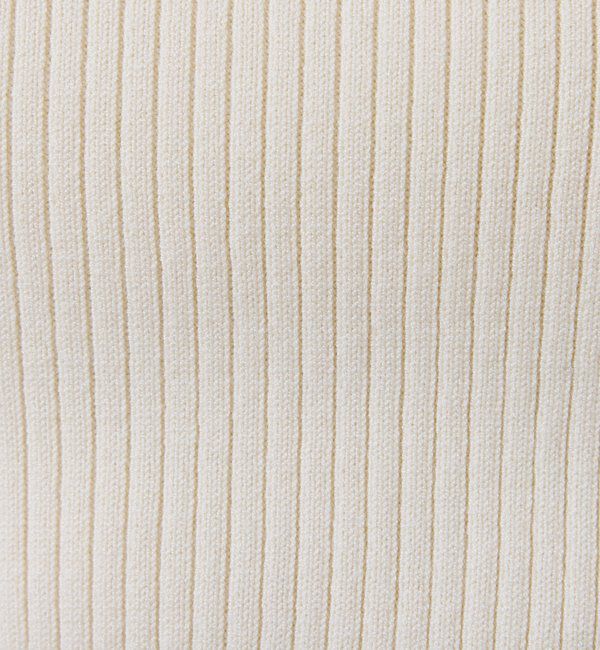  「深スクエアリブニット」|ニット・セーター|