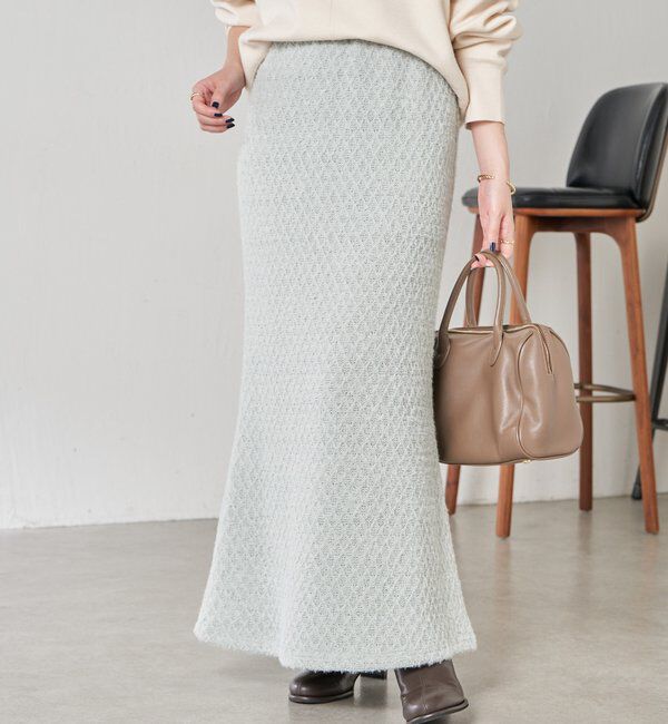  「シャギーマーメイドスカート」|スカート|ミント