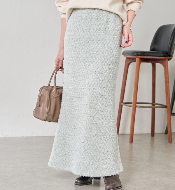  「シャギーマーメイドスカート」|スカート|