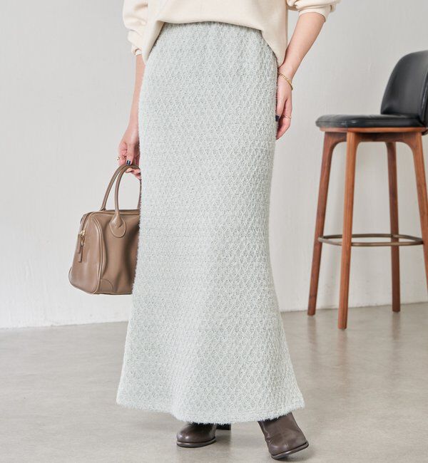  「シャギーマーメイドスカート」|スカート|