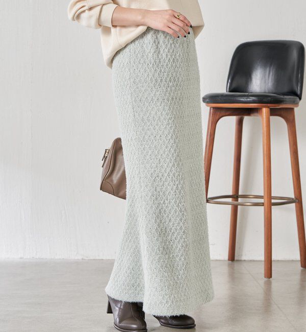  「シャギーマーメイドスカート」|スカート|