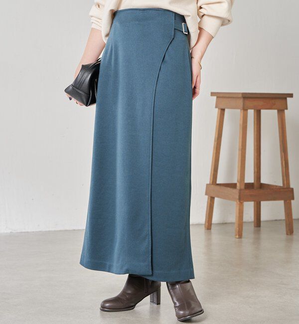  「サイドベルトタイトスカート」|スカート|