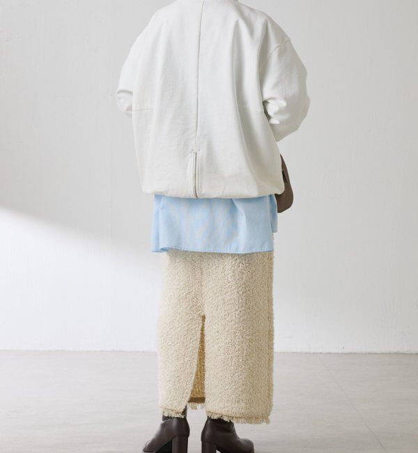  「ツイードライクニットスカート」|スカート|