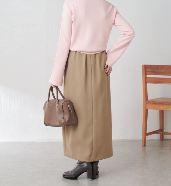 「ウールライクベルテッドスカート」|スカート|