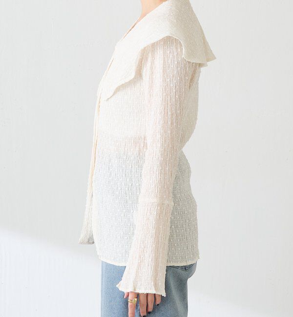  「ビッグカラーカーディガン」|Tシャツ・カットソー|