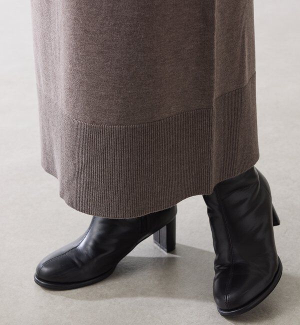  「【前後２通りで着れる】2WAYニットワンピース」|ワンピース|