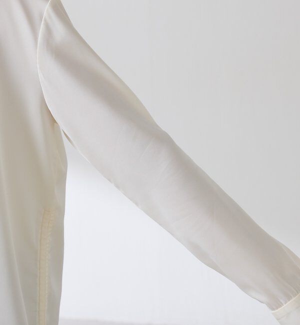  「サテンサイドドロストTブラウス」|シャツ・ブラウス|