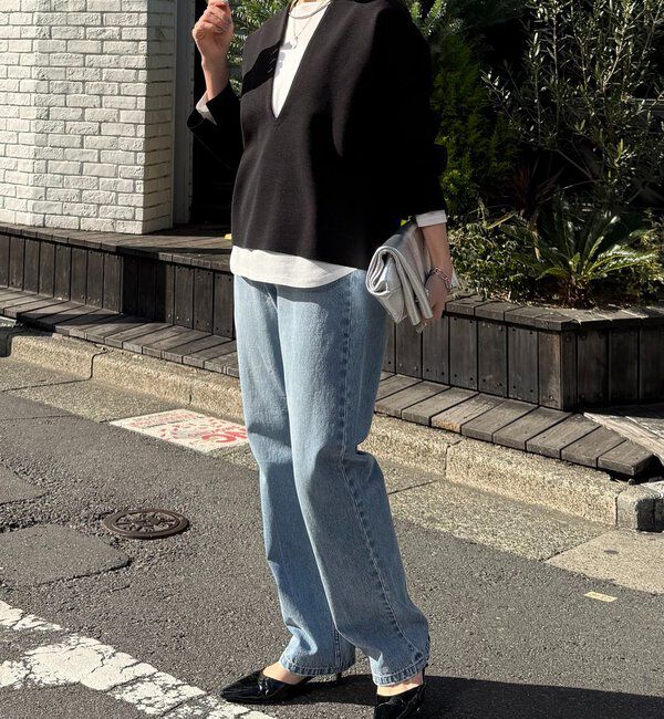  「Q.anosストレートデニム」|デニム|