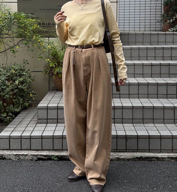  「ベーシックシアーロンT」|Tシャツ・カットソー|