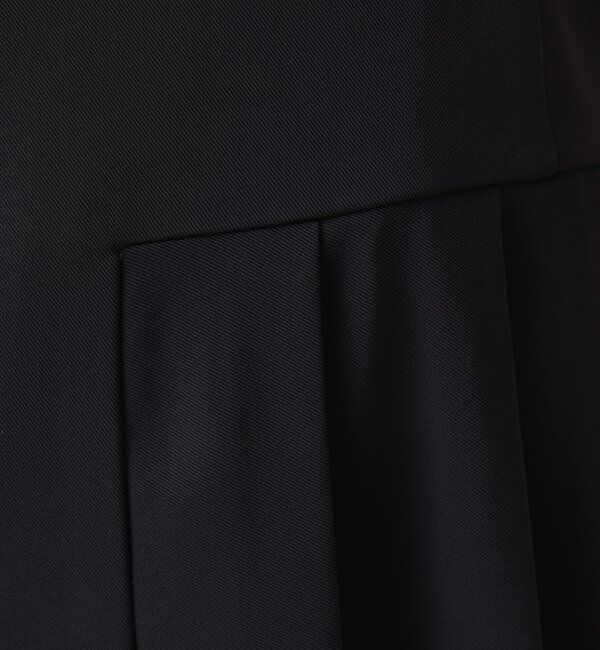  「【お尻周りカバー】ツイルプリーツジレ/セットアップ/セレモニー」|ベスト・ジレ|