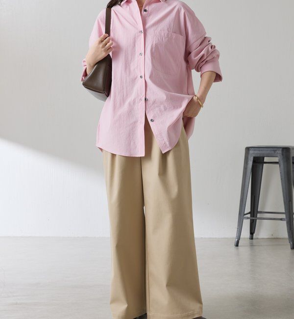  「タックワイドチノパンツ」|チノ|