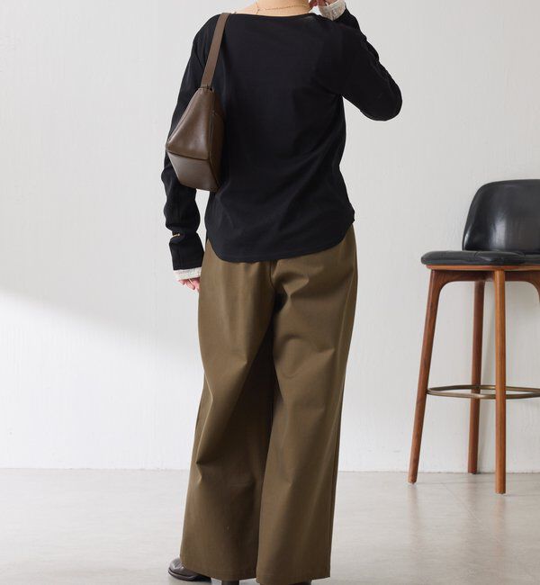  「タックワイドチノパンツ」|チノ|