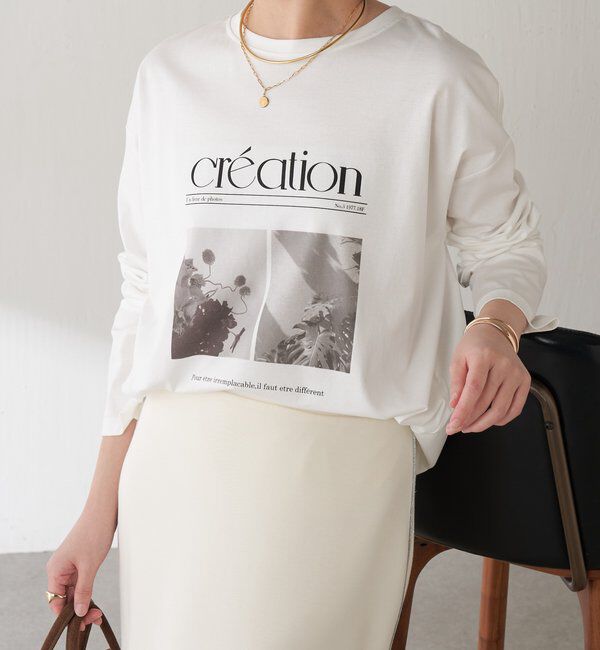  「モノクロフォトロゴロンT」|Tシャツ・カットソー|