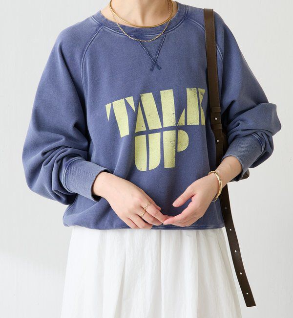  「TALK UPスウェット」|Tシャツ・カットソー|