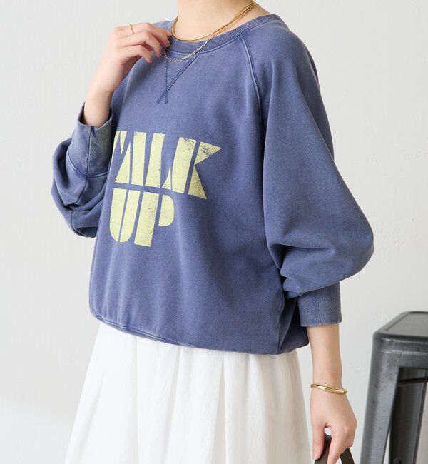  「TALK UPスウェット」|Tシャツ・カットソー|