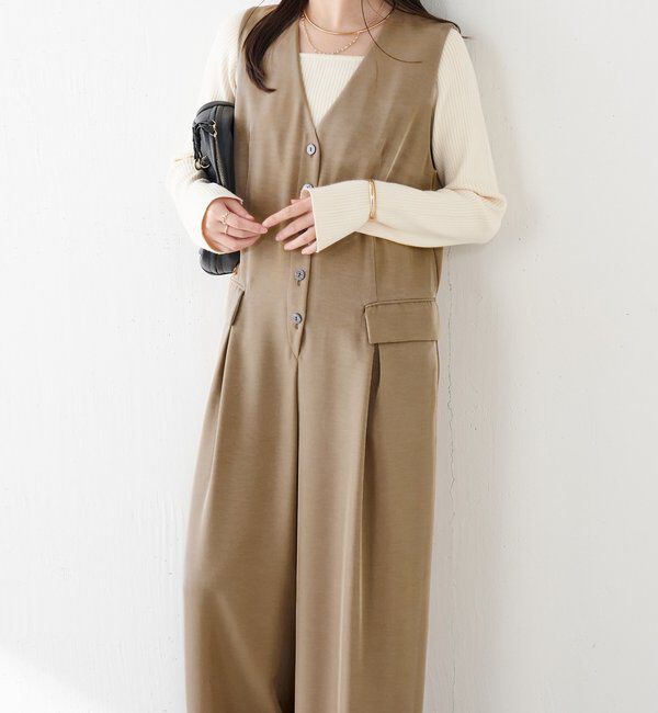  「【スタイルアップ】ベストオールインワン/セレモニー」|ワンピース|