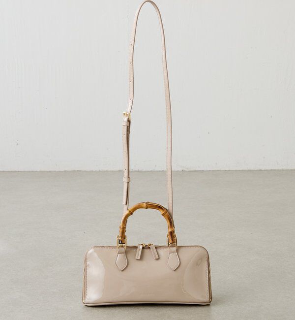  「【PAPILLONNER/パピヨネ】バンブーハンドルバッグ」|トートバッグ|