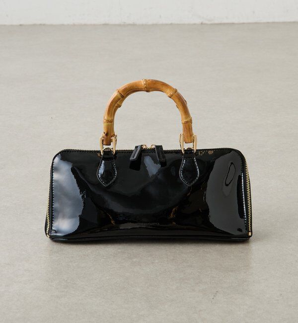  「【PAPILLONNER/パピヨネ】バンブーハンドルバッグ」|トートバッグ|