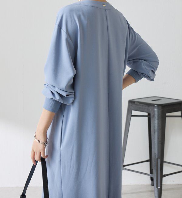  「【高機能素材】ジャージVネックワンピース/セレモニー」|ワンピース|