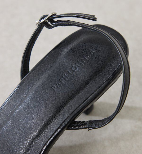  「【PAPILLONNER/パピヨネ】メタリックラウンドサンダル」|その他|