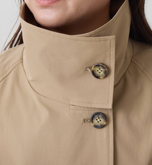  「【手洗いできる/撥水/軽量/ストレッチ】撥水スタンドネックコート」|その他|