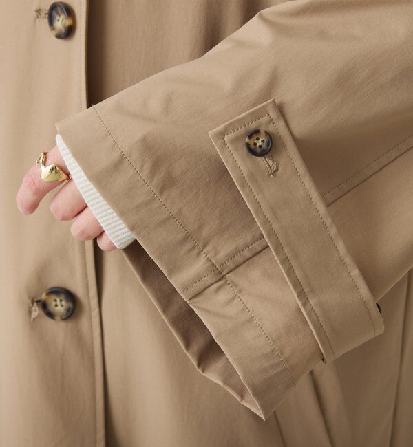  「【手洗いできる/撥水/軽量/ストレッチ】撥水スタンドネックコート」|その他|