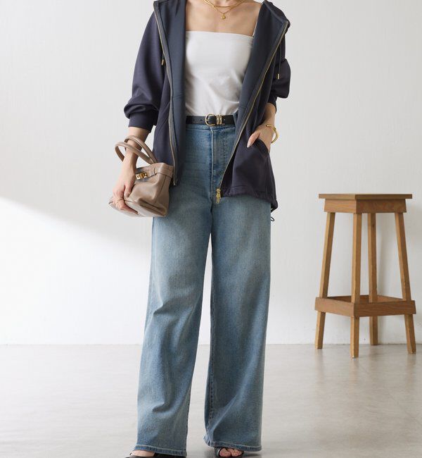  「ドロストポンチパーカー」|Tシャツ・カットソー|