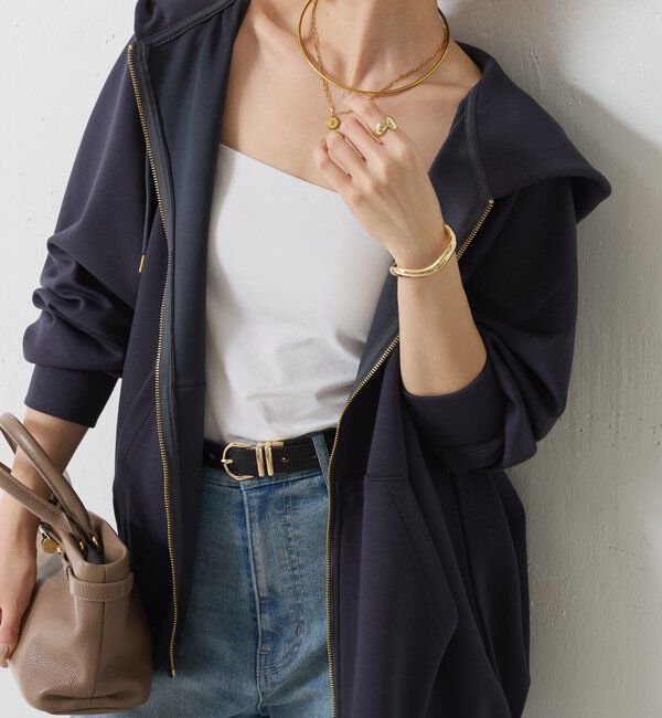  「ドロストポンチパーカー」|Tシャツ・カットソー|