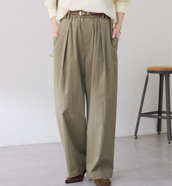  「タフタタックパンツ」|チノ|カーキ