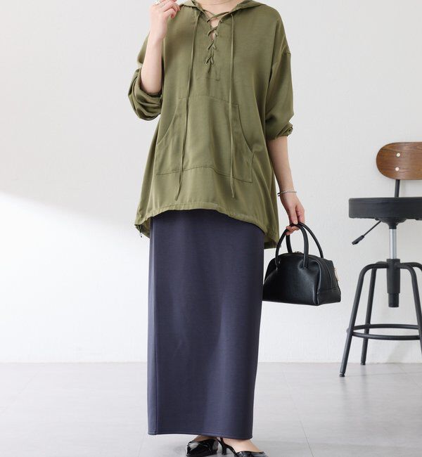  「レースアップアノラック」|シャツ・ブラウス|