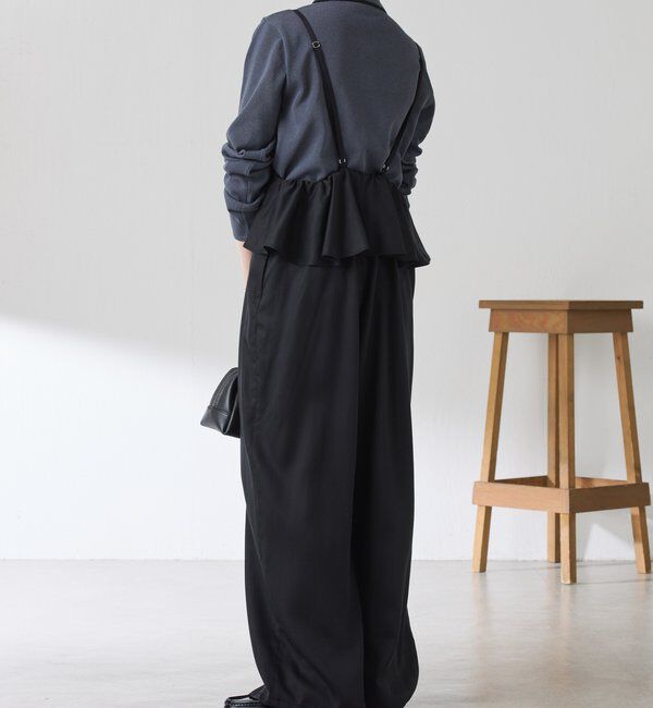  「ラッフルサスペンダーパンツ」|チノ|