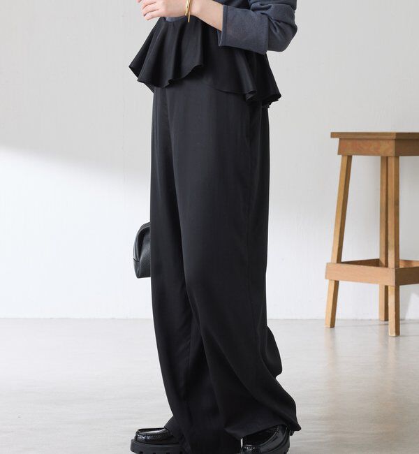  「ラッフルサスペンダーパンツ」|チノ|