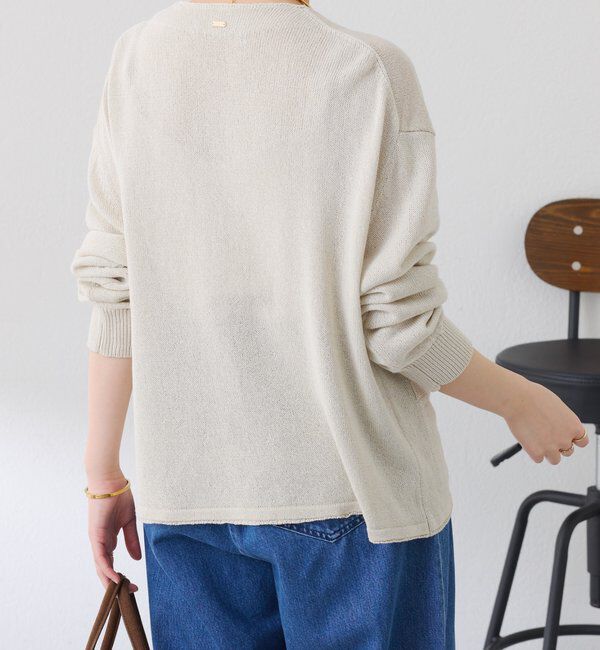  「コットン混カーディガン」|ニット・セーター|