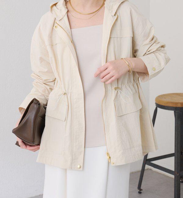  「【軽量/シルエットを変えられる】２WAYタフタジャケット」|ベスト・ジレ|