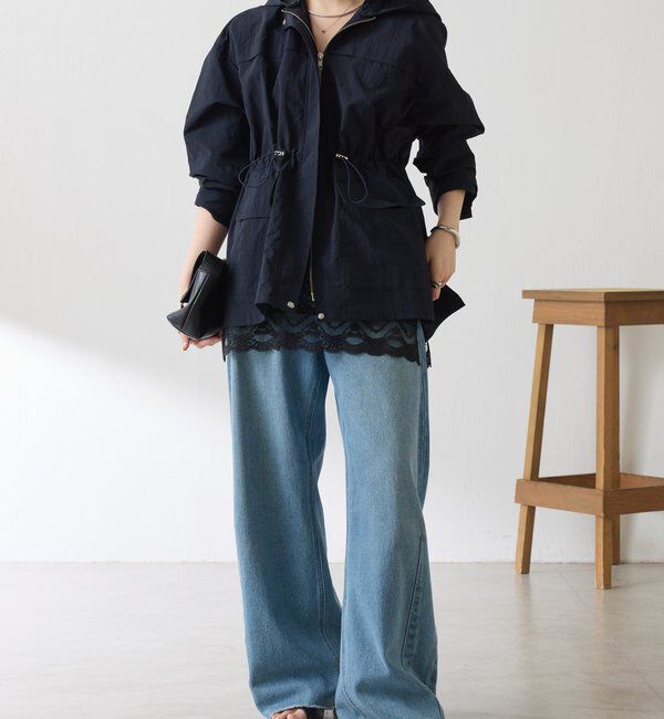  「【軽量/シルエットを変えられる】２WAYタフタジャケット」|ベスト・ジレ|