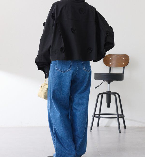  「フラワーモチーフシャツ」|シャツ・ブラウス|