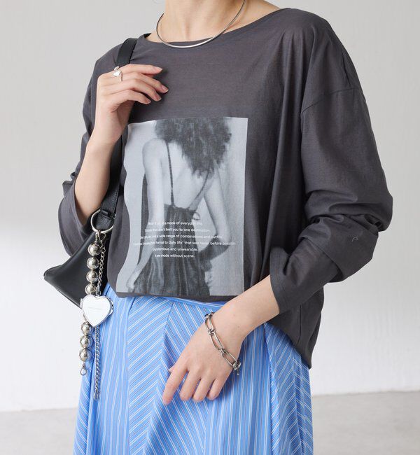  「シアードルマンフォトロンT」|Tシャツ・カットソー|チャコールグレー