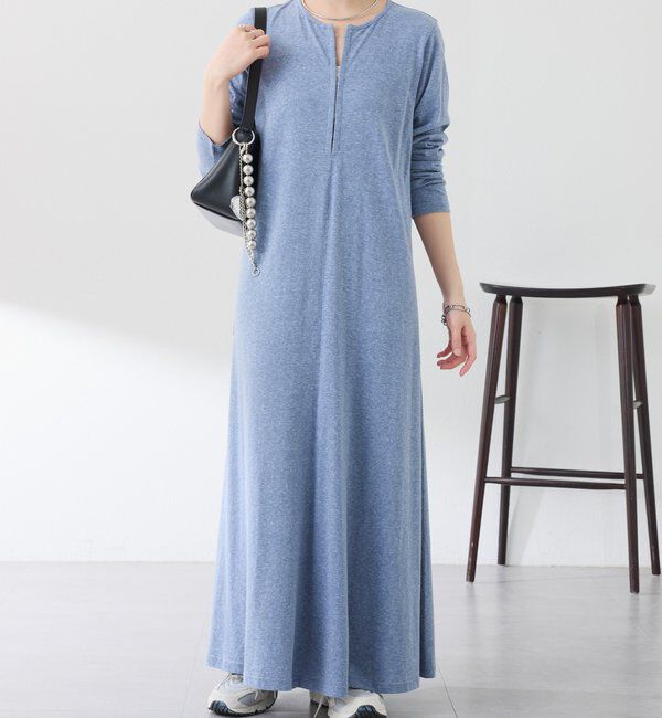  「ネップ調カットワンピース」|ワンピース|