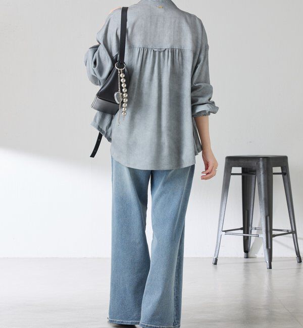  「バックロングZIPブルゾン」|ベスト・ジレ|