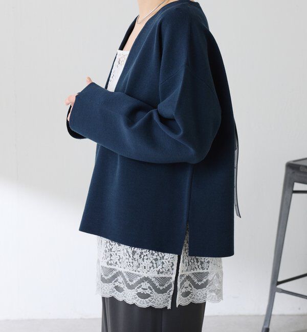  「《着映えアイテム》スカラップレースキャミソール」|シャツ・ブラウス|