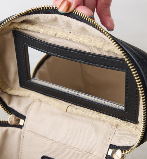  「【PAPILLONNER/パピヨネ】ミラー付きミニバニティバッグ/セレモニー」|トートバッグ|