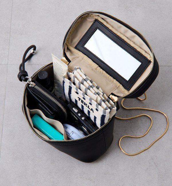  「【PAPILLONNER/パピヨネ】ミラー付きミニバニティバッグ/セレモニー」|トートバッグ|