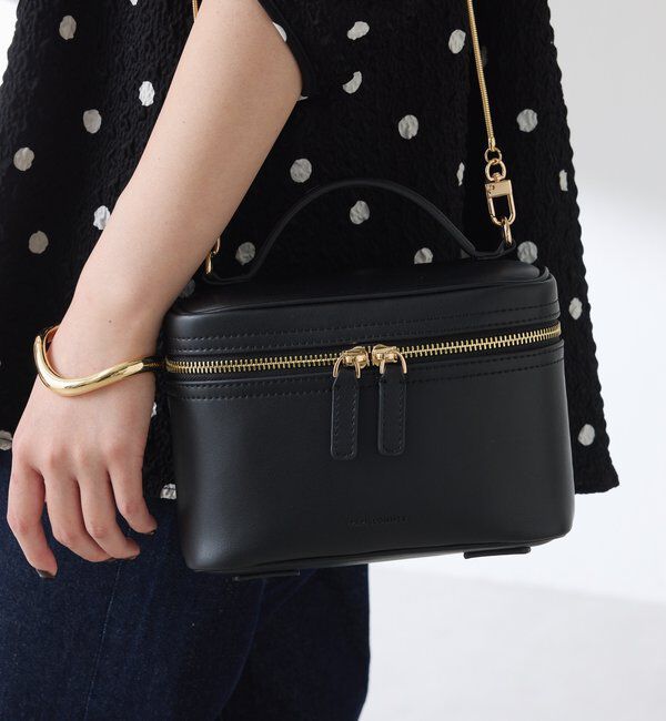  「【PAPILLONNER/パピヨネ】ミラー付きミニバニティバッグ/セレモニー」|トートバッグ|