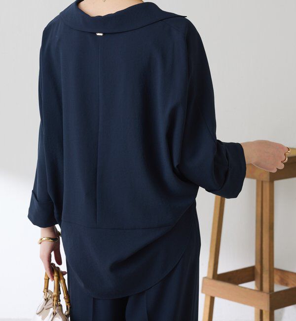  「ジャージスキッパードルマンブラウス」|シャツ・ブラウス|